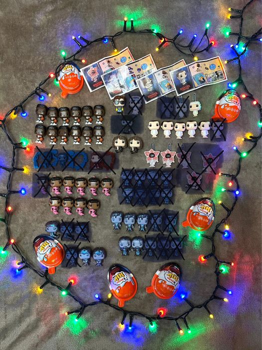 Kinder Joy “Stranger things” (Дивні дива), Funko Pop (ціни в описі)