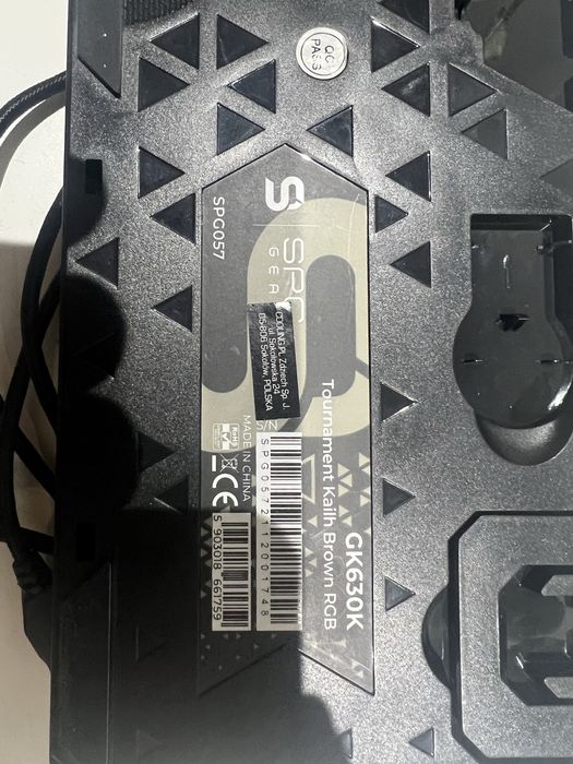 Klawiatura SPC GEAR GK630K kailh brown switch