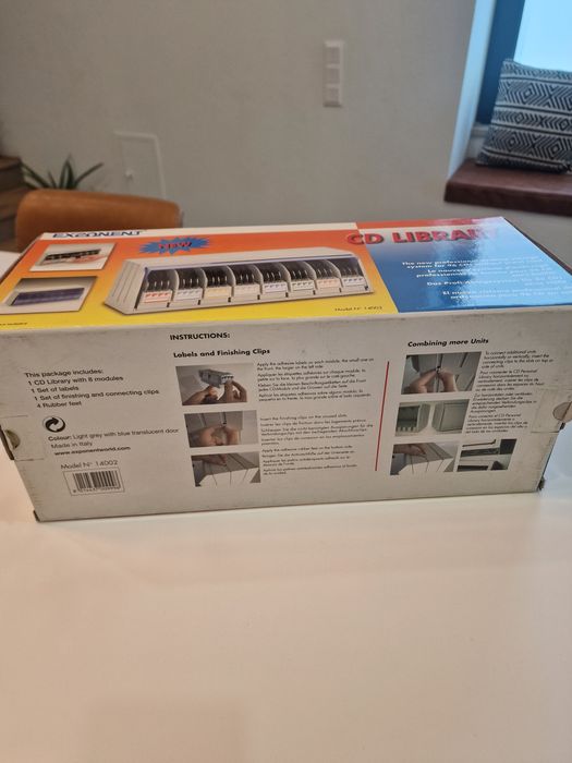 Caixa CDs & DVDs armazenamento