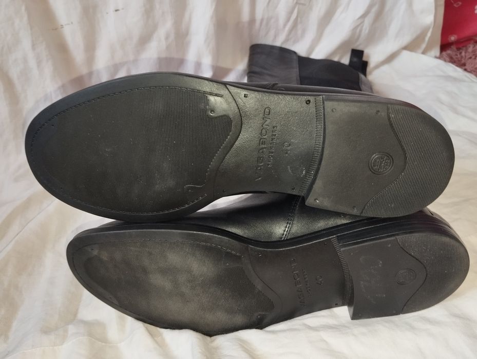 Сапоги чулки кожаные vagabond 40 размер