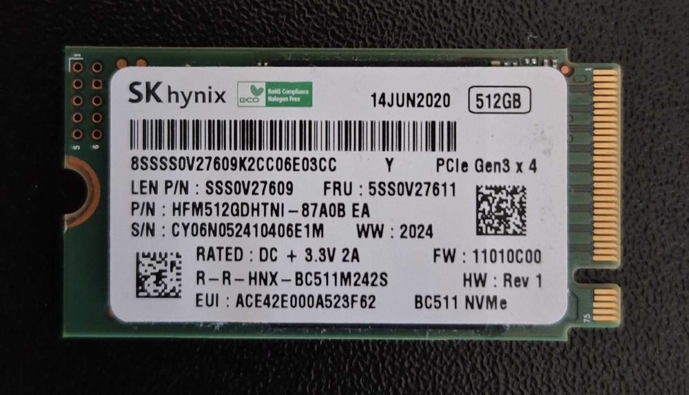 Dysk SSD laptop ( 512 GB )