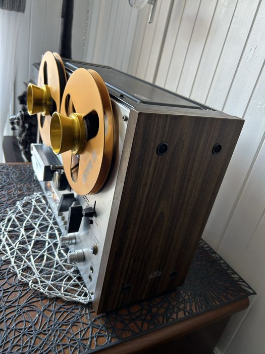 Gabinetowy Magnetofon Szpulowy Akai GX-4000D/Szpule/Serwis/Komplet/Wys24H