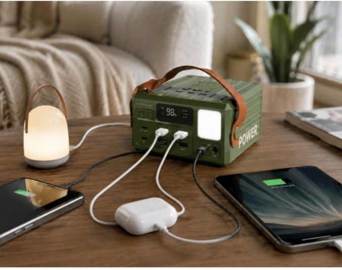 Повербанк KONFULON A45Q 100000 mAh, 22.5 Вт Наружный аккумулятор с LED подсветкой зі швидкою зарядкою Power Bank