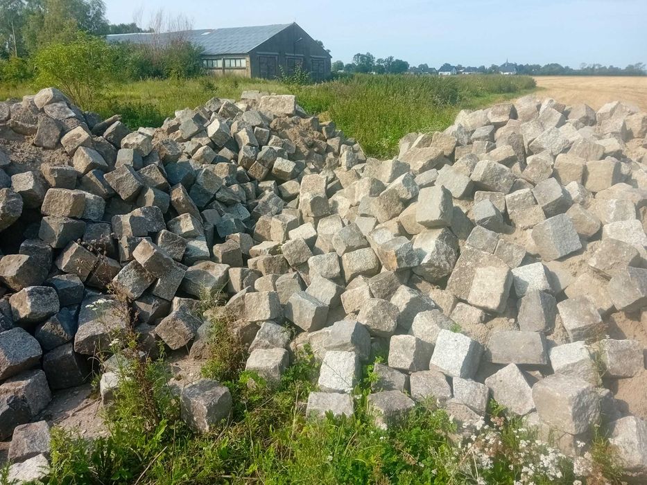 Kostka granitowa - brukowa/ granit
