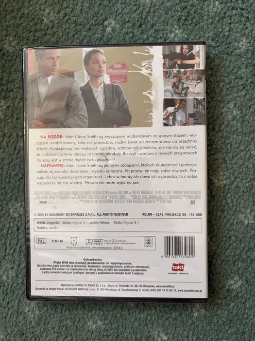 Pani i Pani Smith - Film DVD - Wyprzedaż kolekcji.