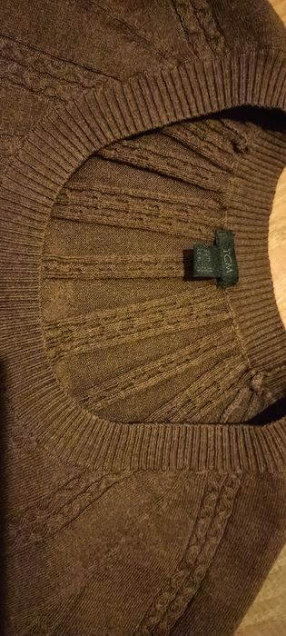 Sukienka dzianina brąz