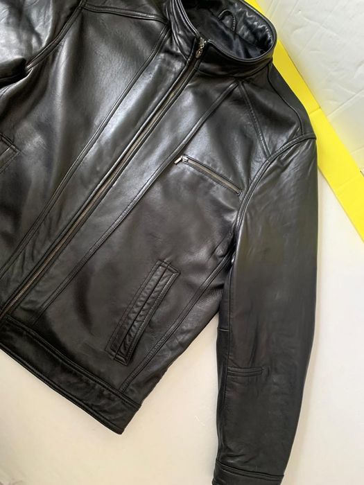 Warren & Parker кожаная мужская  куртка Размер XL