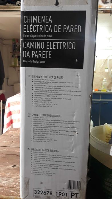 salamandra nova de parede