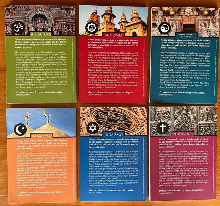 "A Essência das Religiões" (Coleção Expresso-6 vols.) de Huston Smith