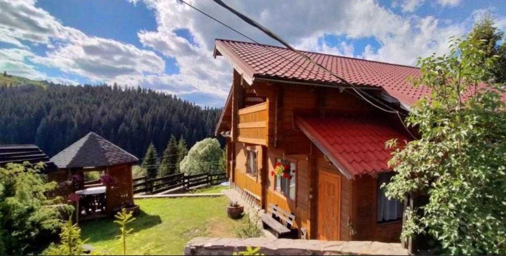 Найкращі краєвиди! Продаж садиби в Яблуниці біля Буковелю. Два будинки на території