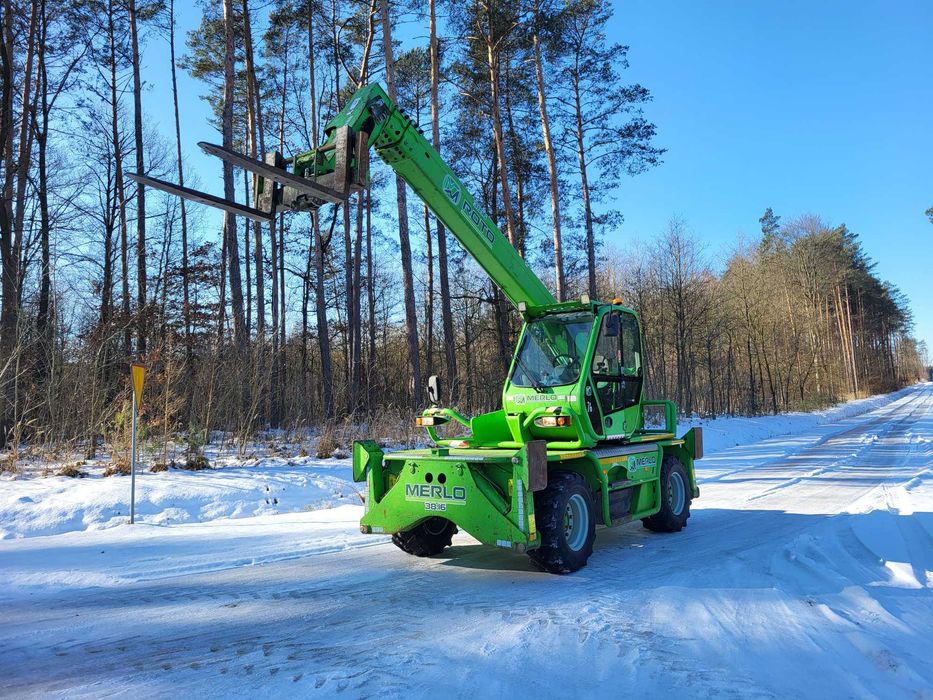 Ładowarka teleskopowa Merlo Roto 38.16, Manitou, JCB