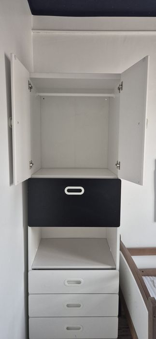 Szafa IKEA STUVA SMÅSTAD  | Biała + Zielone detale | Zamość
