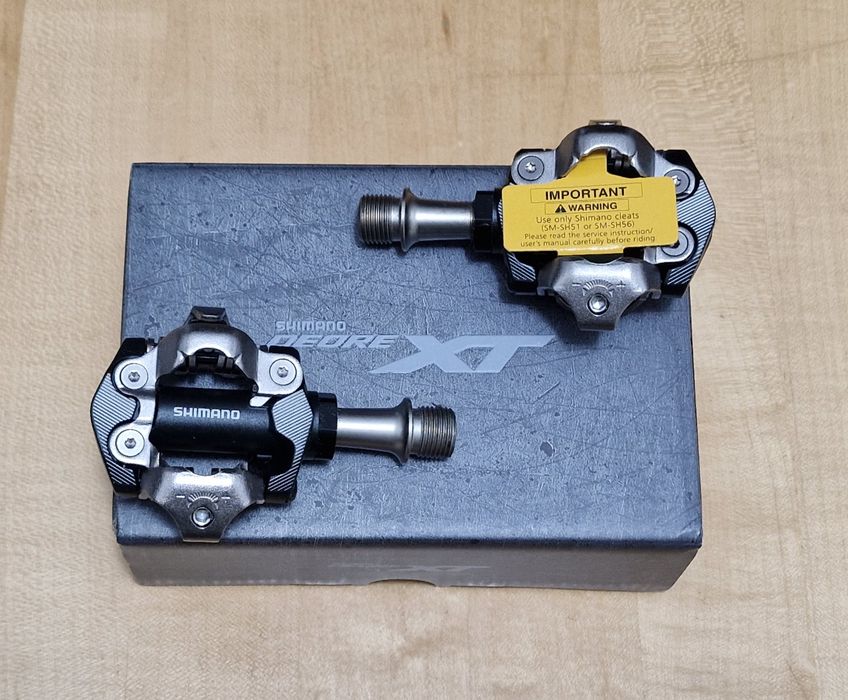 Pedais Shimano XT M8100 novos a estrear