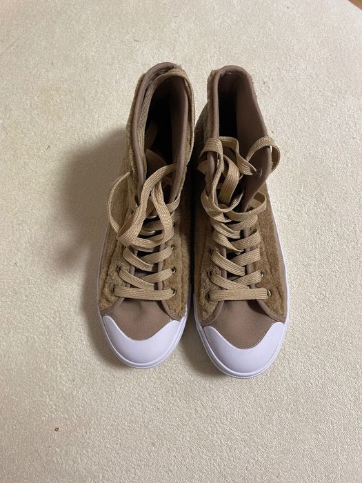 Trampki wysokie z futerkiem r. 39 25,5 cm