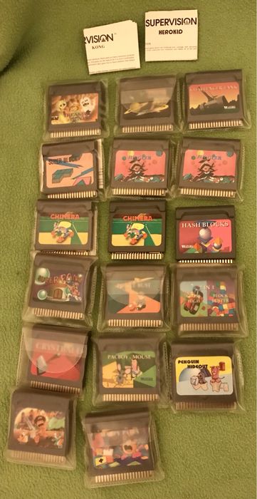 Consola Supervision + 17 jogos