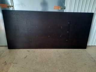 Mesa de reuniões em madeira Wengué