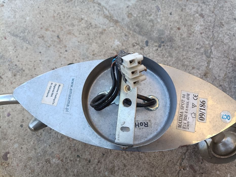 Lampa sufitowa 4 punktowa