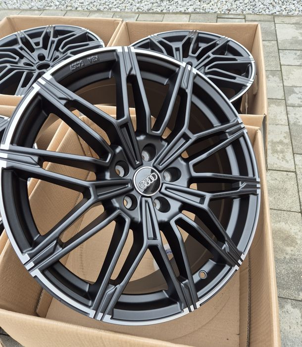 Felgi 19" 5x112 VW BMW Skoda Mercedes Audi Cupra MG Nowe Czarne | #B3
