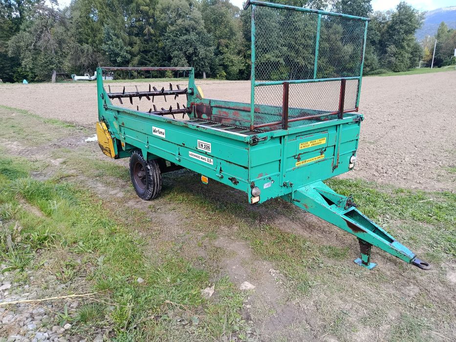 Rozrzutnik warfama 2,5t idealny stan transport