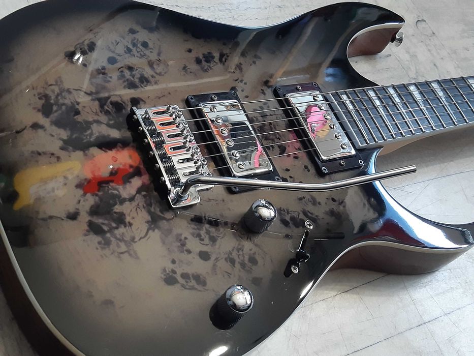Piękna Gitara Ibanez -Transparent Brown Black Burst- wysyłka Gratis lub zamiana
