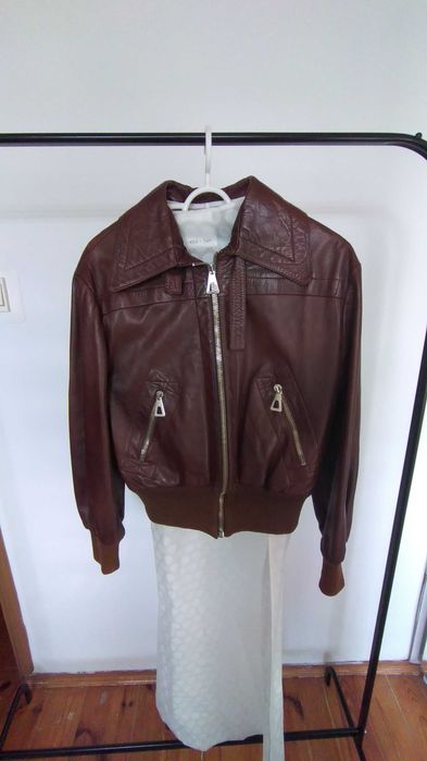 Skórzana kurtka vintage M/L