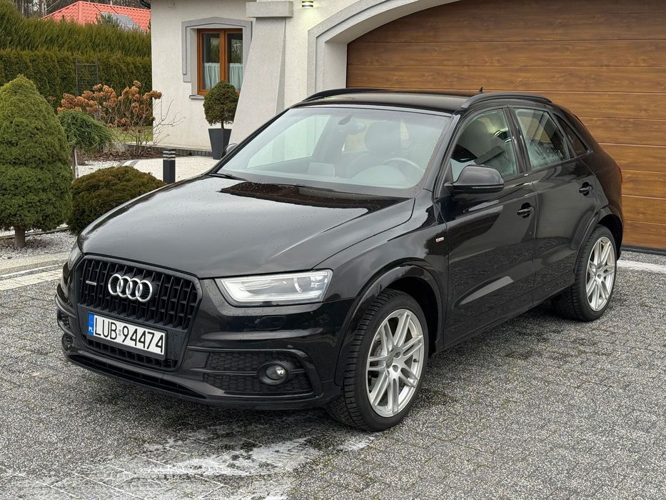 Audi Q3 AUDI Q3 2.0TDI QUATRO S-LINE, hak, 2 komplety opon