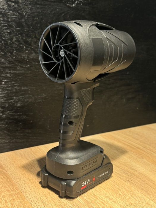 Потужний турбовентилятор/ Ручний автомобільний фен/ Воздуходувка