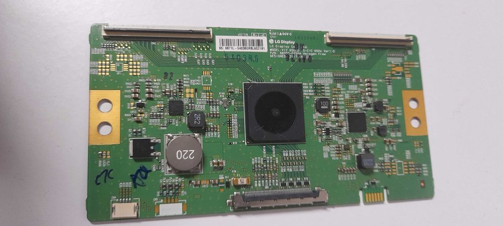 Placa T-CON para TV LG modelo 65UJ630V/para peças