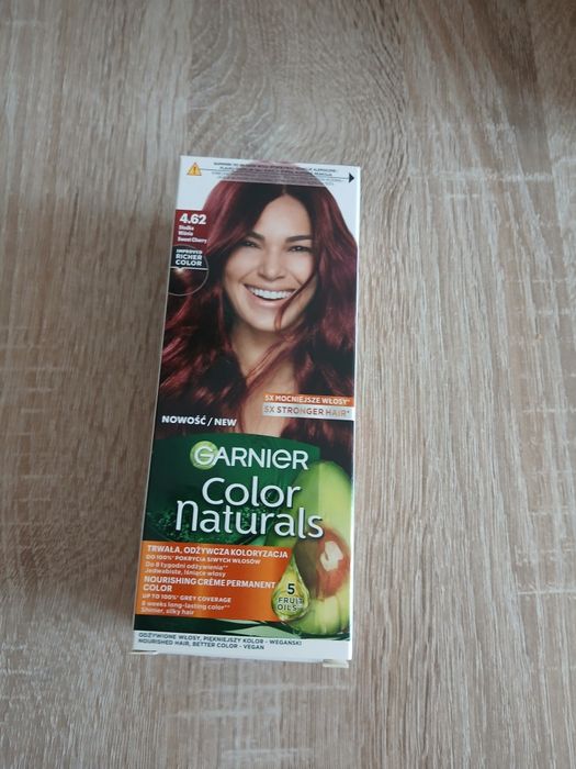 Farba do włosów Garnier nr.4.62 nowa