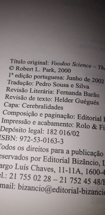 Ciência ou Vodu - Robert Park