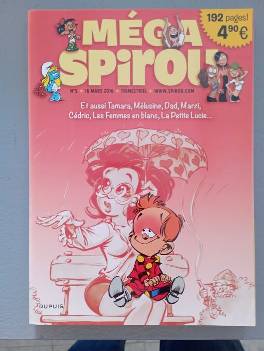 Méga Spirou - muitas edições em francês