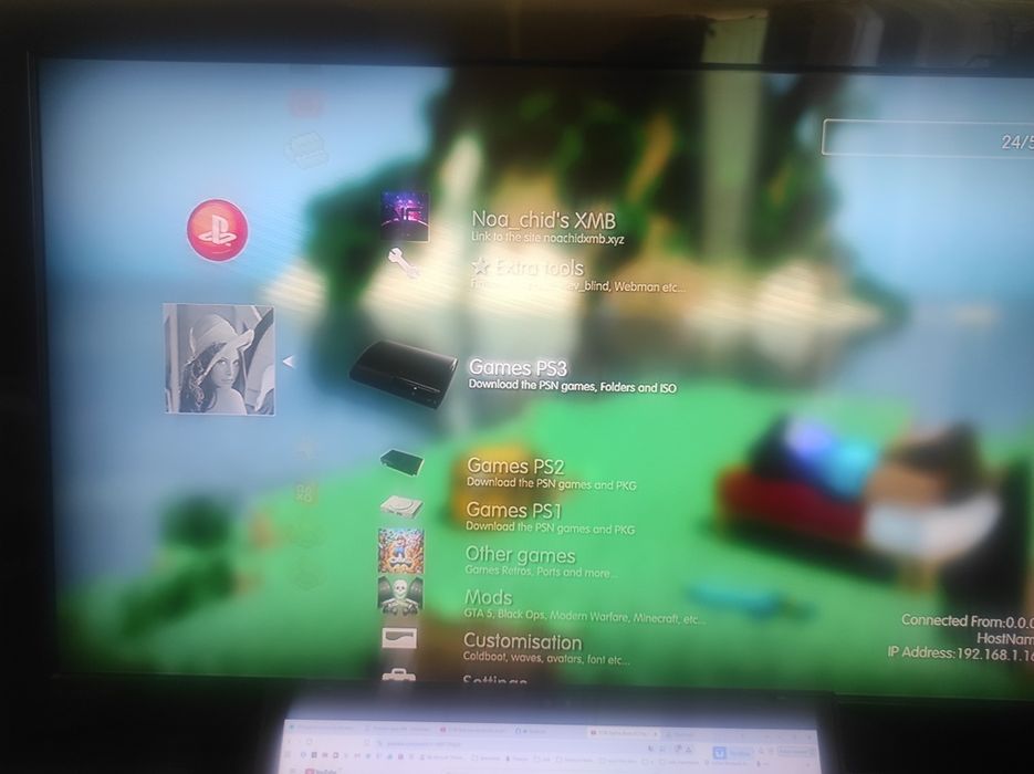 PS3 Slim desbloqueada cfw Rogério dex