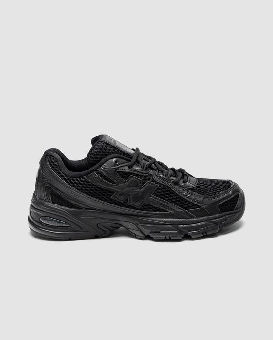 Чоловічі спортивні кросівки New Balance 740 Triple Black нью баланс чорні