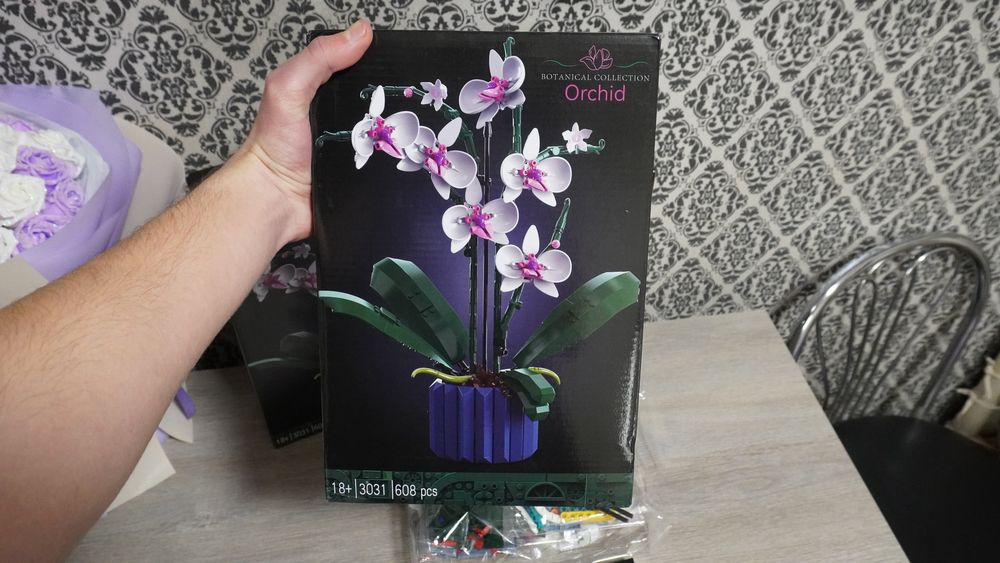 Квіти Орхідея Лего Нове