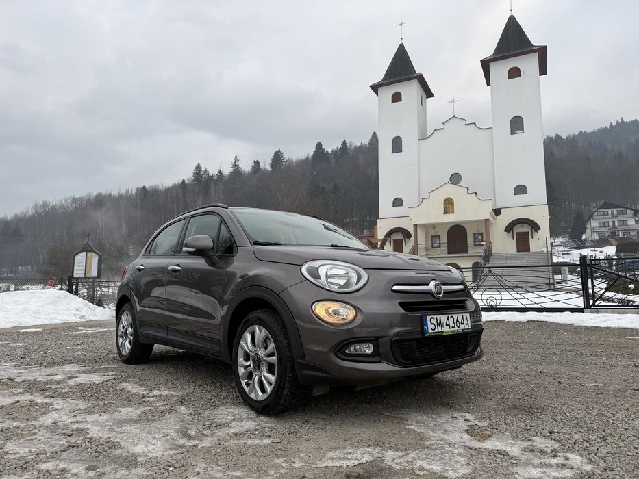 Śliczy Fiat  500 X*1.4 Turbo *159 tyś. przebiegu*LPG*Mega Stan*Navi*