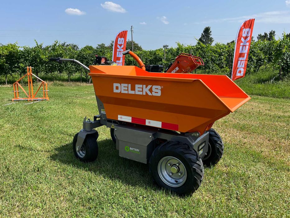 Mini Dumper elétrico XE500He - 1000W - basculamento hidráulico 500kg