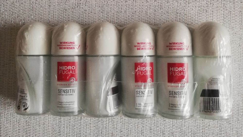 Antyperspirant HYDROFUGAK  Formuła PERFUM op. 6szt