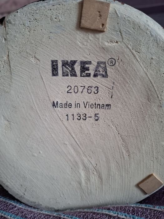 Vaso cerâmica preto