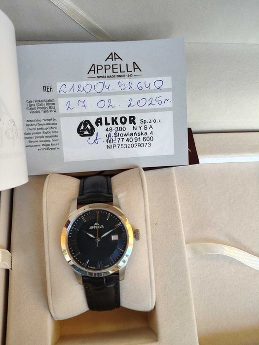Zegarek damski Appella Classic !!! NOWY !!! L32004.5264Q !!! DOSTAWA GRATIS :)