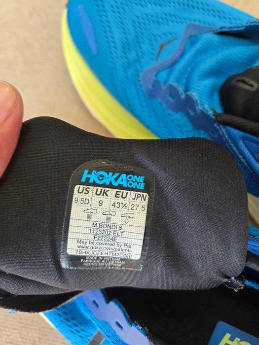 HOKA Bondi 8 Homem 43⅓ | Originais, pouco uso