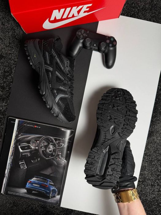 Чоловічі кросівки найк Nike V2K All Black [41,42,43,44,45]