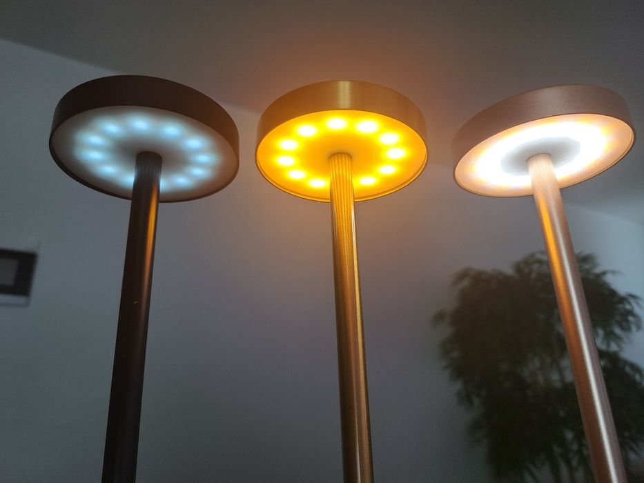 Candeeiros LED sem fios/touch/toque/bateria