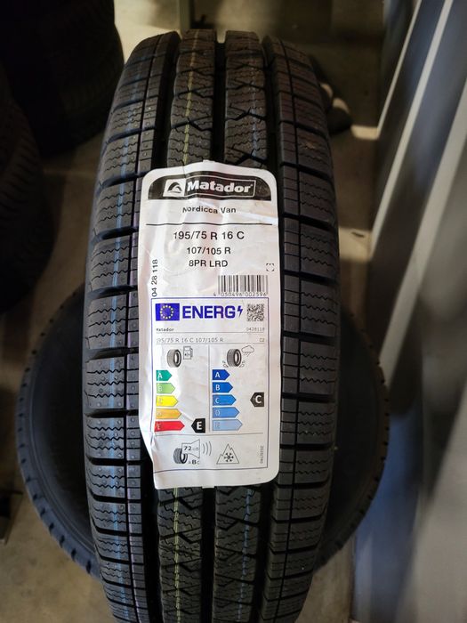 2024r Opony dostawcze 195/75R16C Matador Nordicca VAN! Montaż!