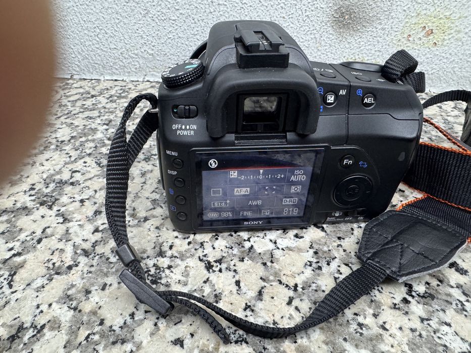 Sony dslr-a200 maquina fotografica