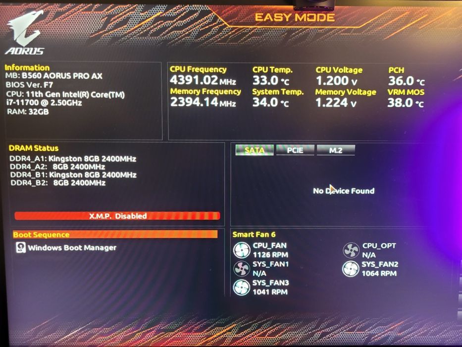 Komputer stacjonarny – i7 / RTX 3070 / 32 GB RAM