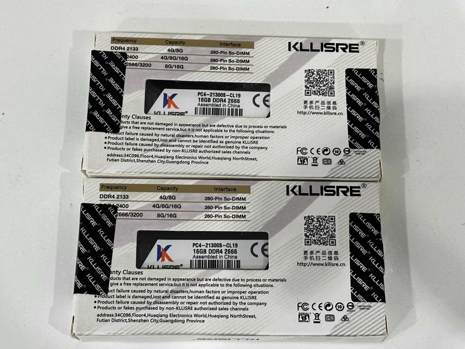 Оперативна память для ноутбука KLLISRE DDR4 16GB 2666Mhz