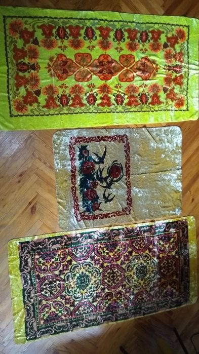 Велюровые покрытия, винтаж.