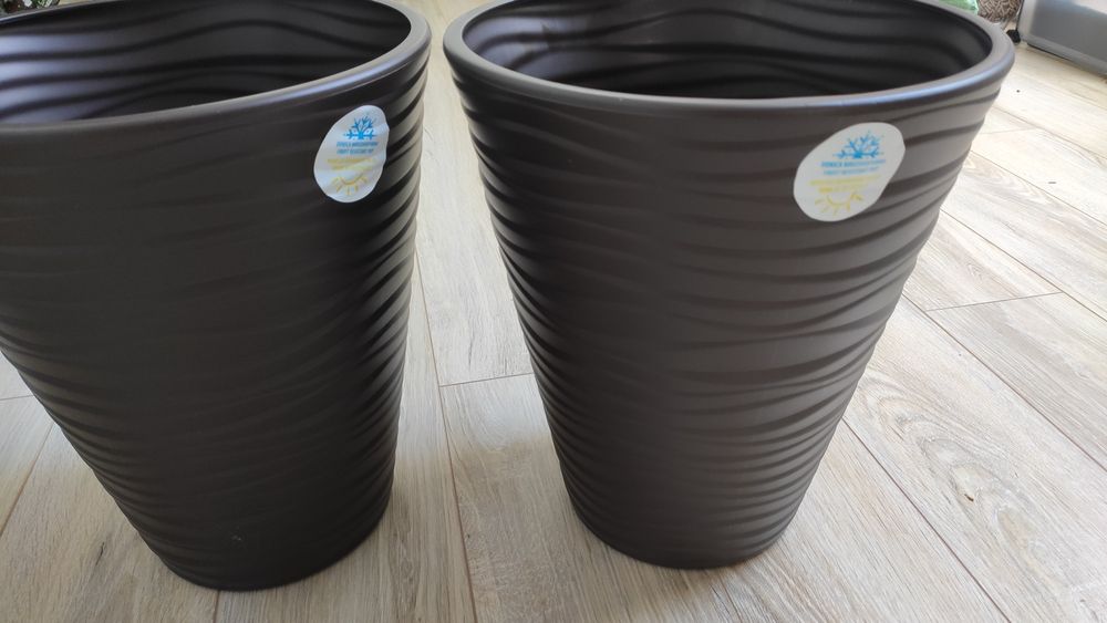 Plastikowe kubły/foremki