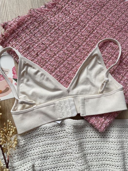 Бюстгальтер ліф топ в рубчик натуральний м’який