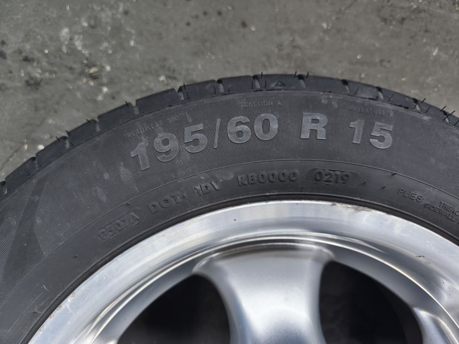 Opony letnie i felgi 195/60 R15